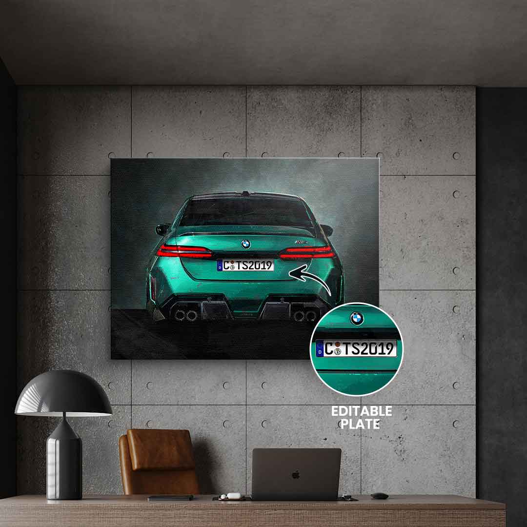 BMW M5 Backside - customizable