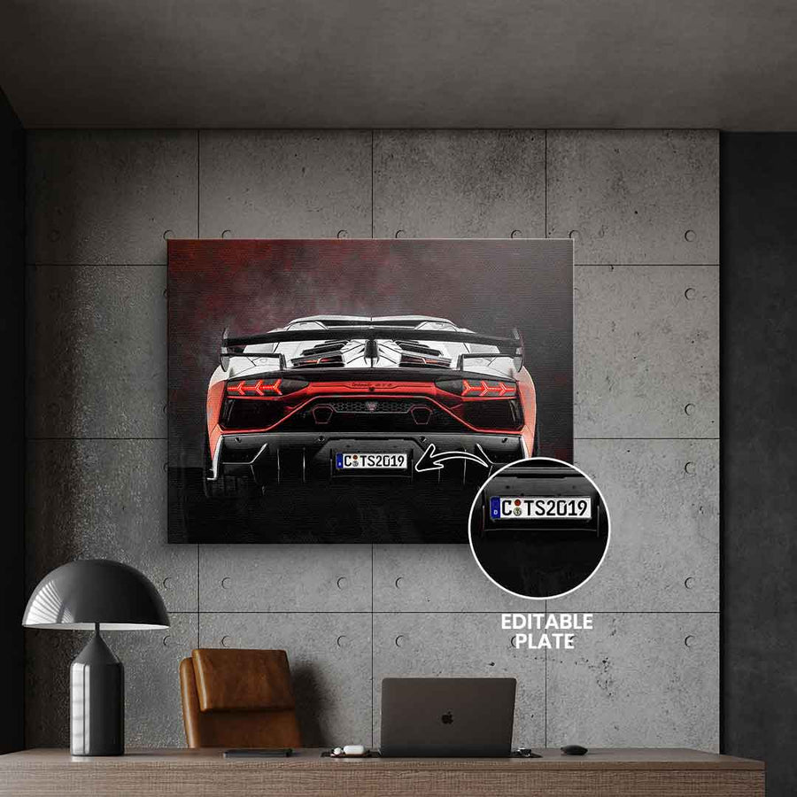 Lambo Backside - customizable