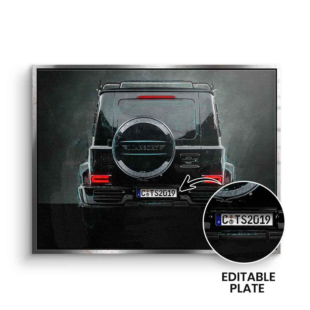 G-Wagon Backside - customizable