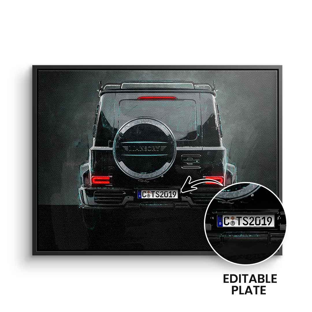 G-Wagon Backside - customizable