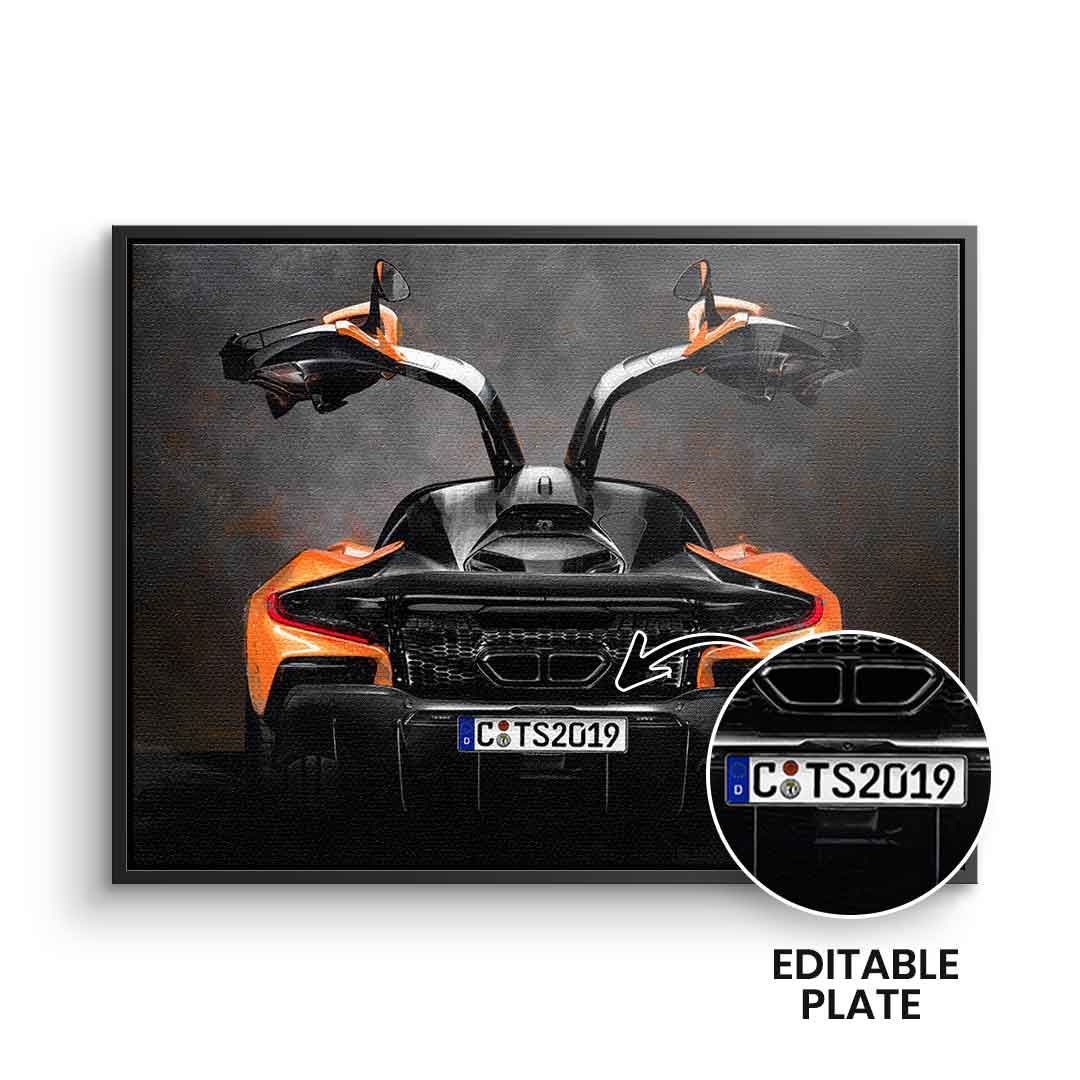 Mclaren Backside - customizable