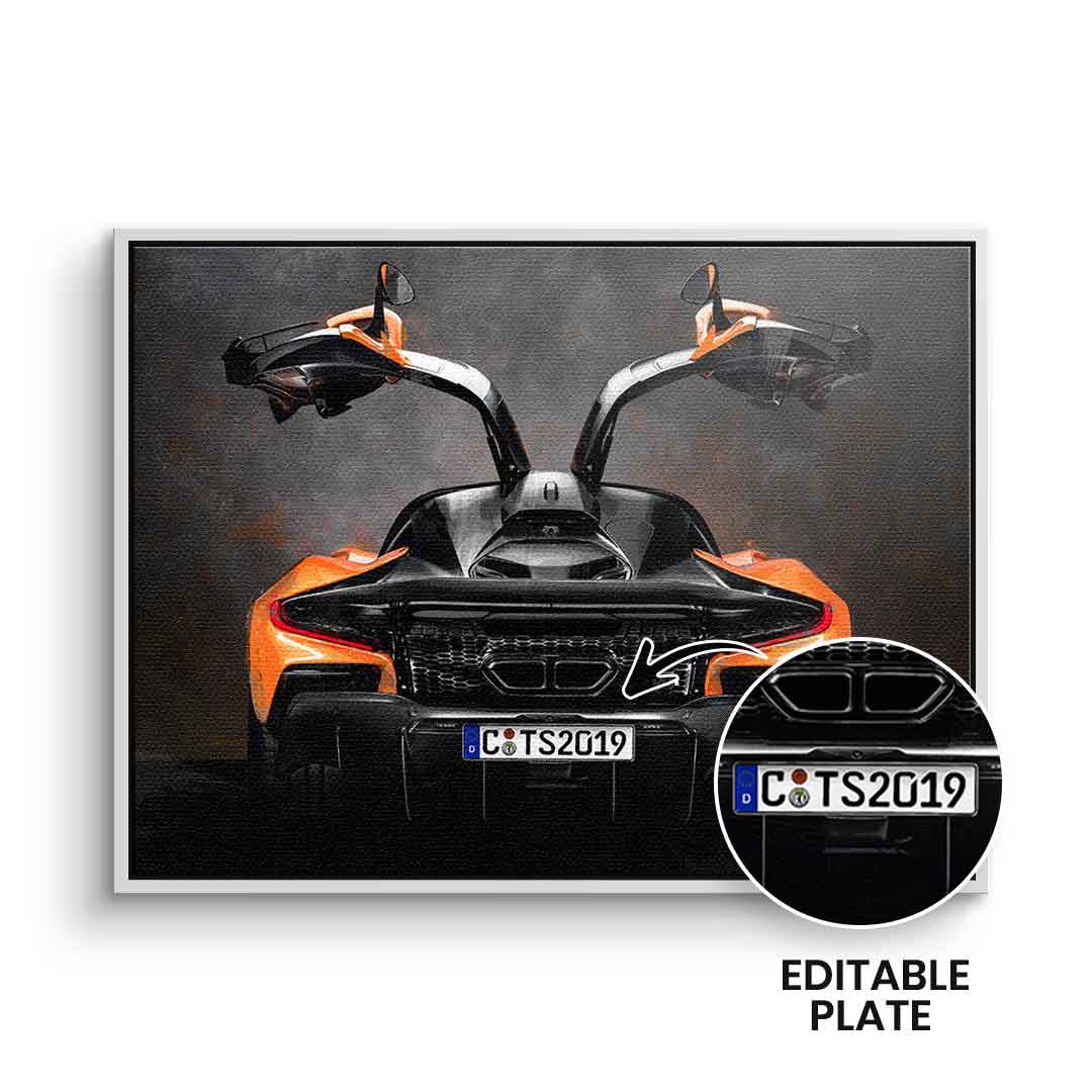 Mclaren Backside - customizable