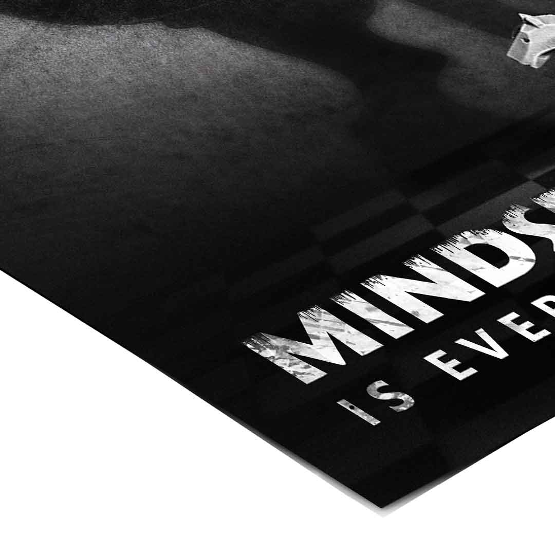 Mindset is everything #Schach - Poster