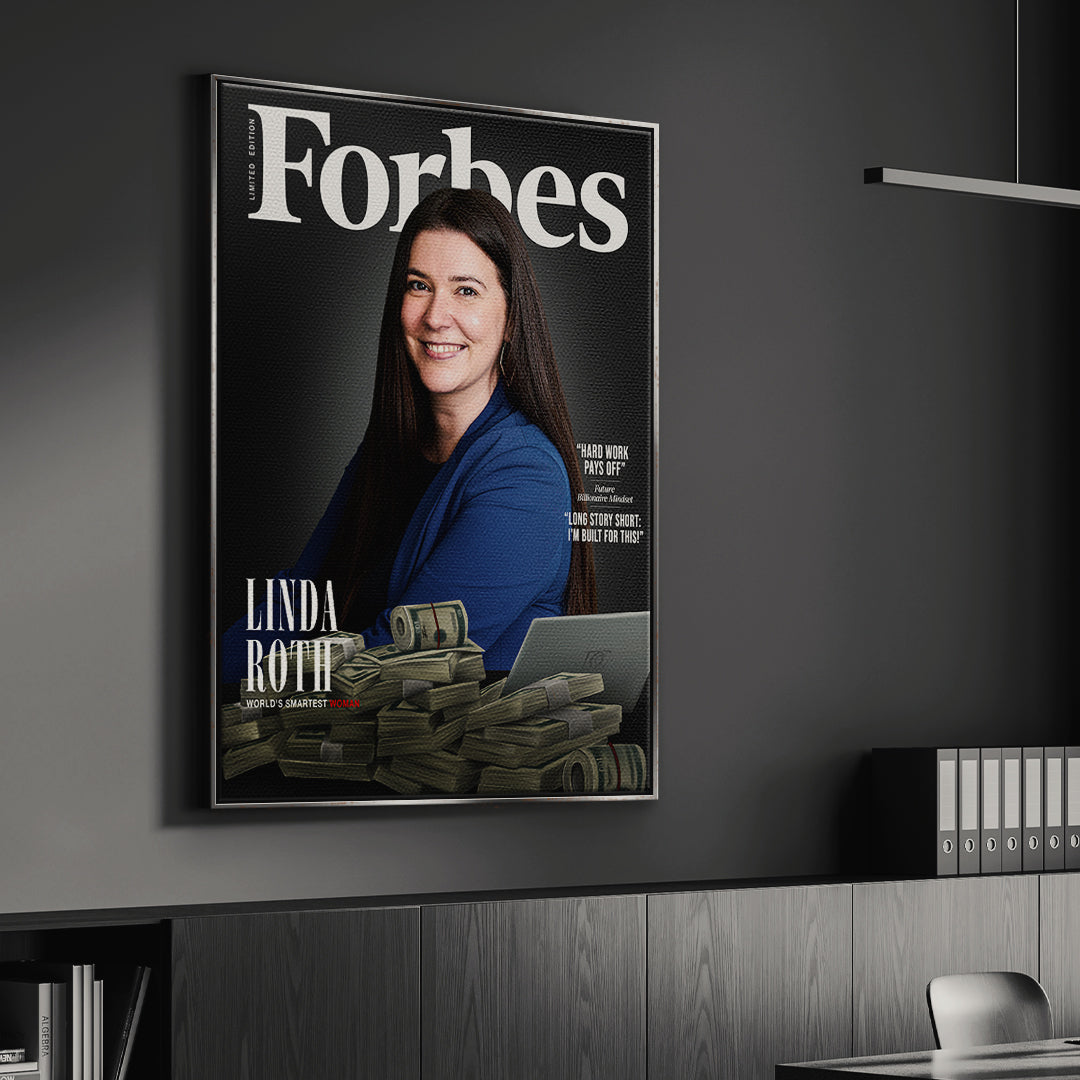 Personalisierbar Billionaire Duck - Leinwand