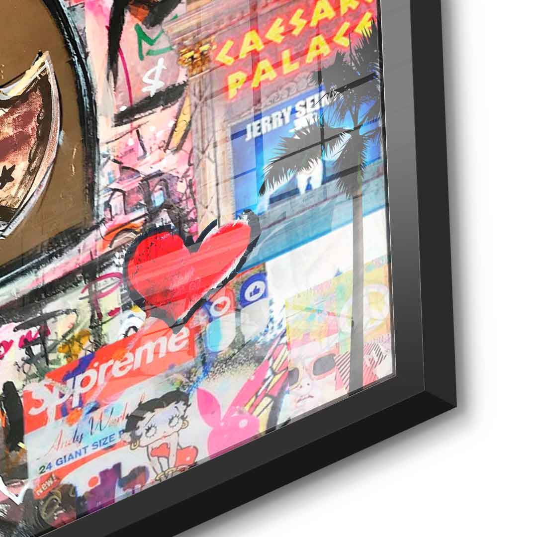 Dagobert in Las Vegas - Acrylglas