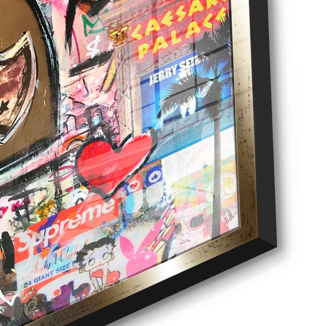 Dagobert in Las Vegas - Acrylglas