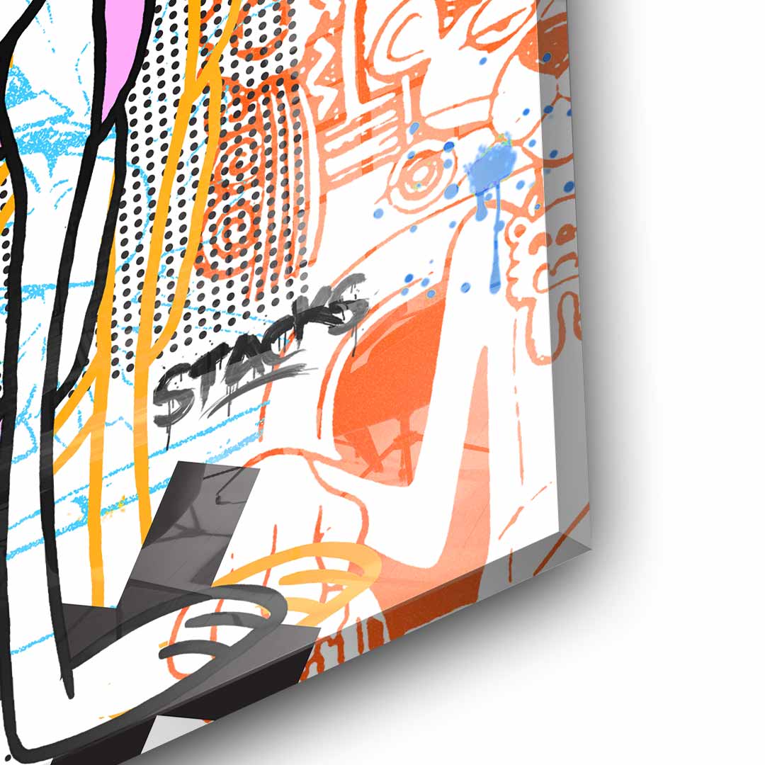 Life in Pink - Acrylic glass