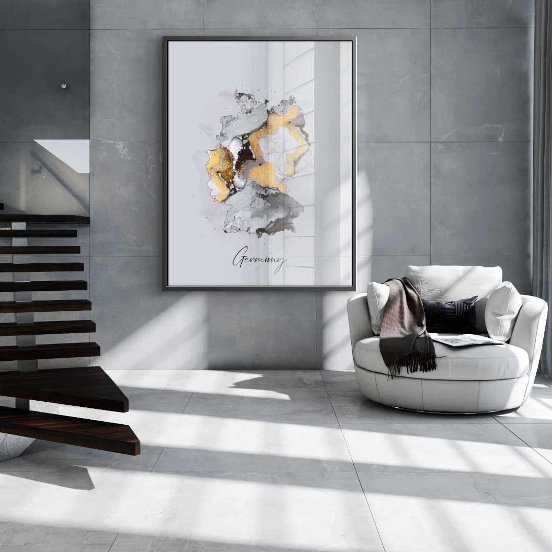 Abstract Countries - Germany - Acrylglas