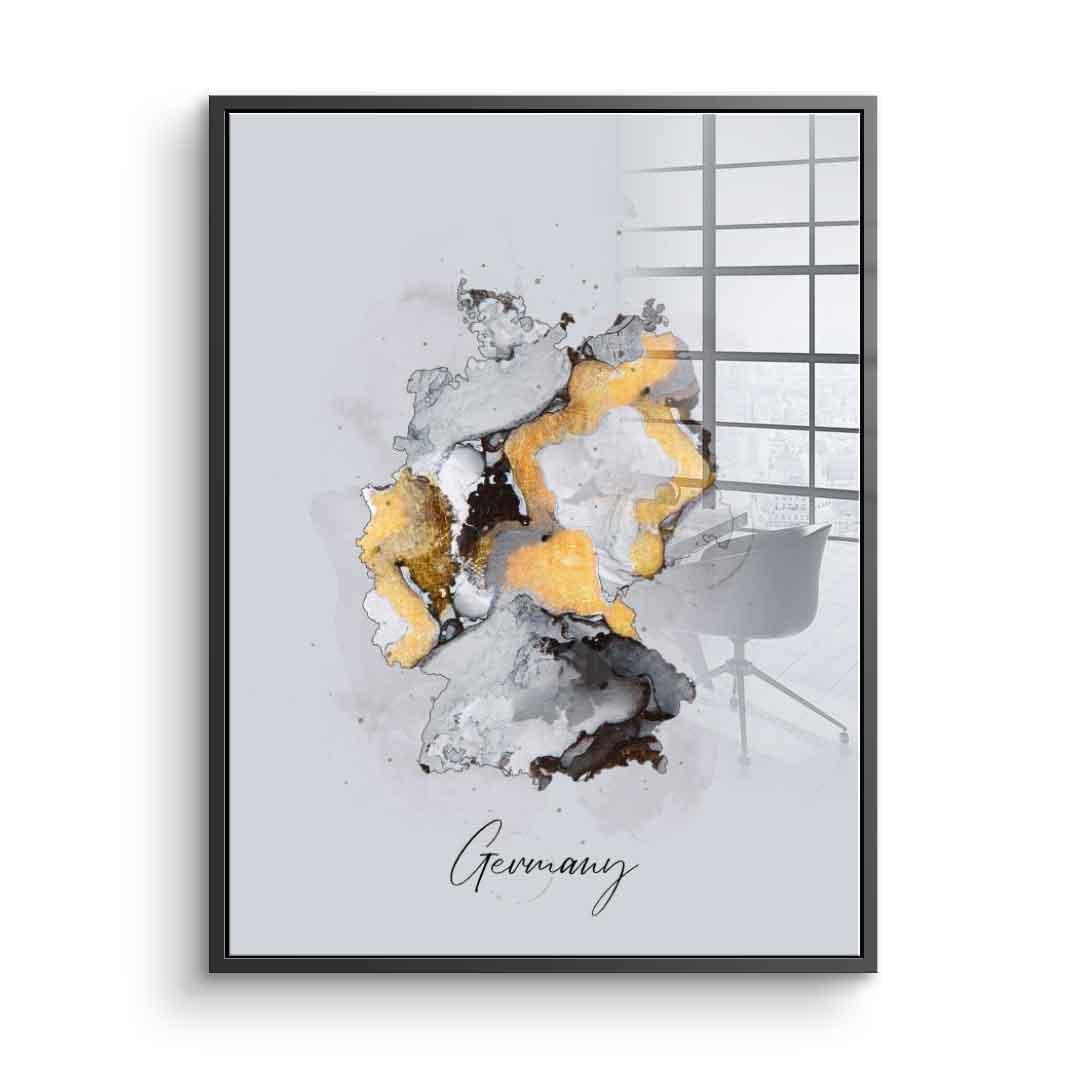 Abstract Countries - Germany - Acrylglas