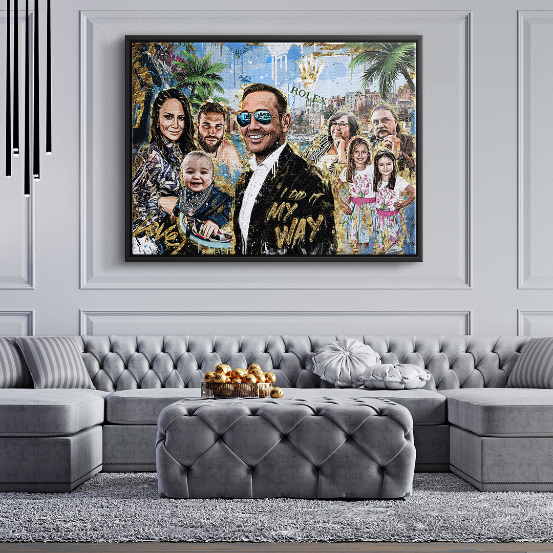 <tc>Commissioned Artwork</tc> - Family