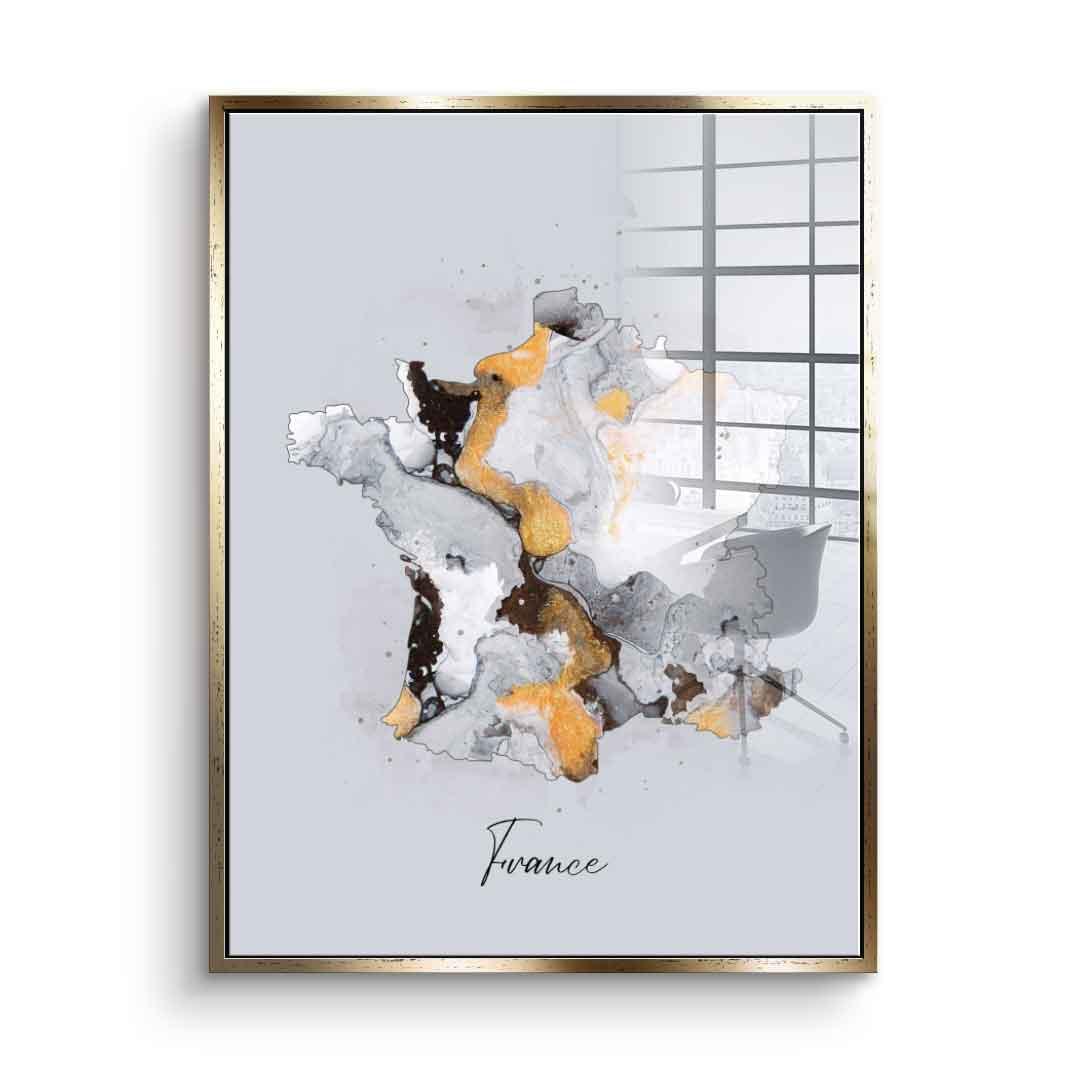 Abstract Countries - France - Acrylglas