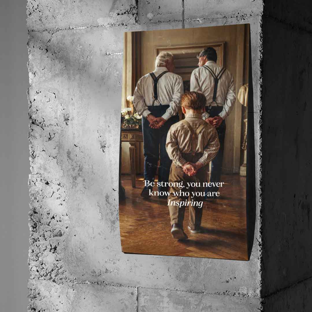 Future Reflection Poster Color Beton Wall