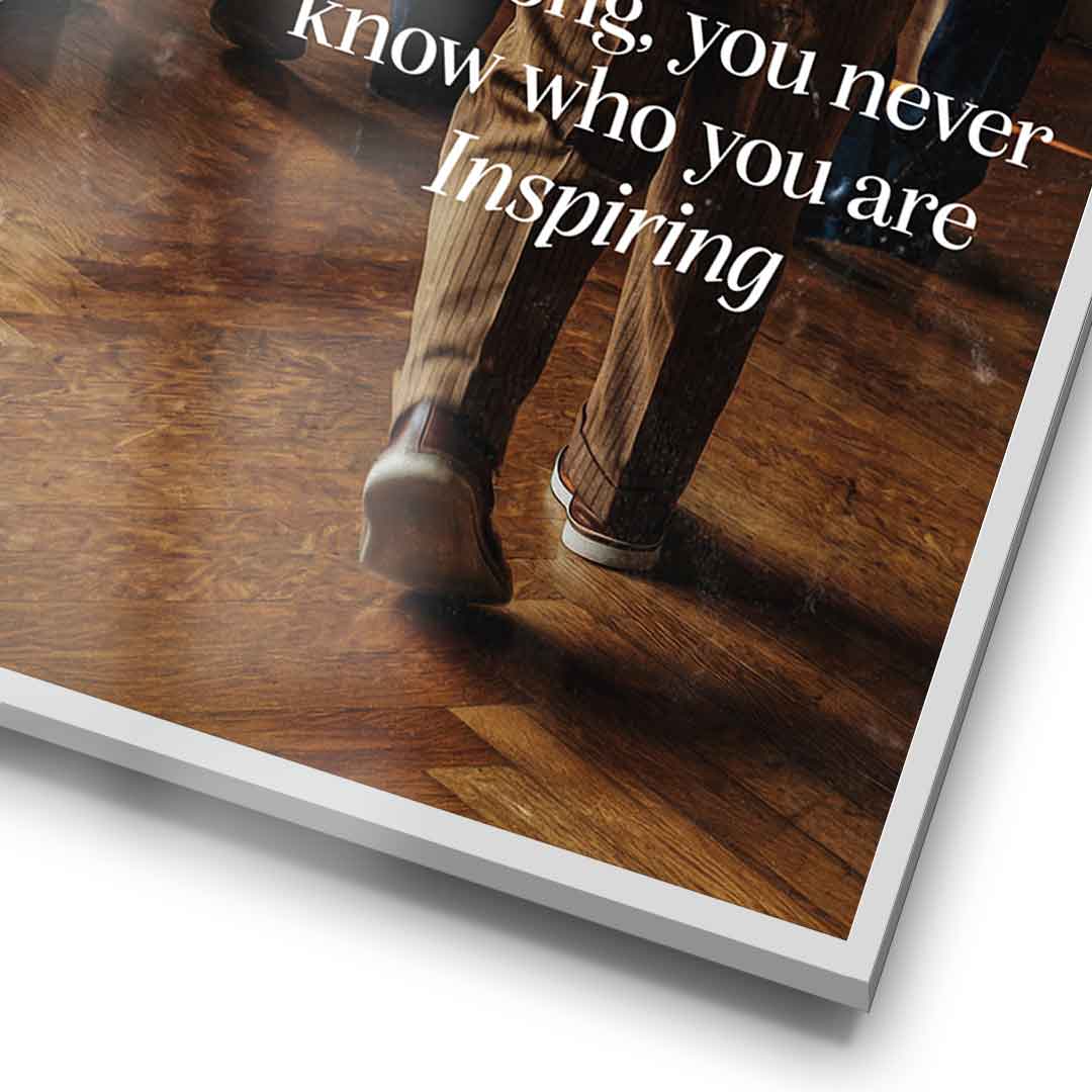Future Reflection Poster Color Frame Detail