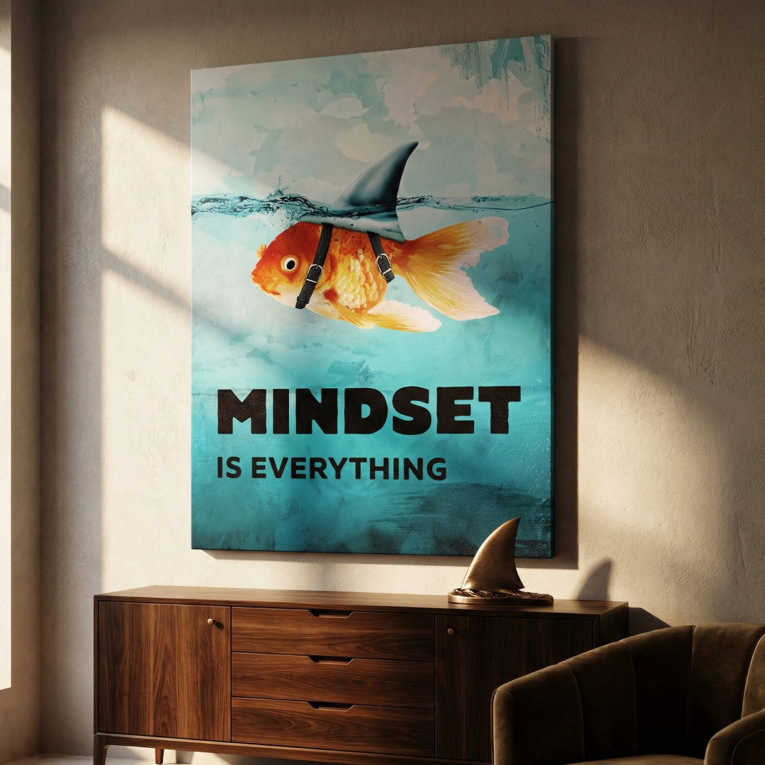 Mindset is everything #Goldfish