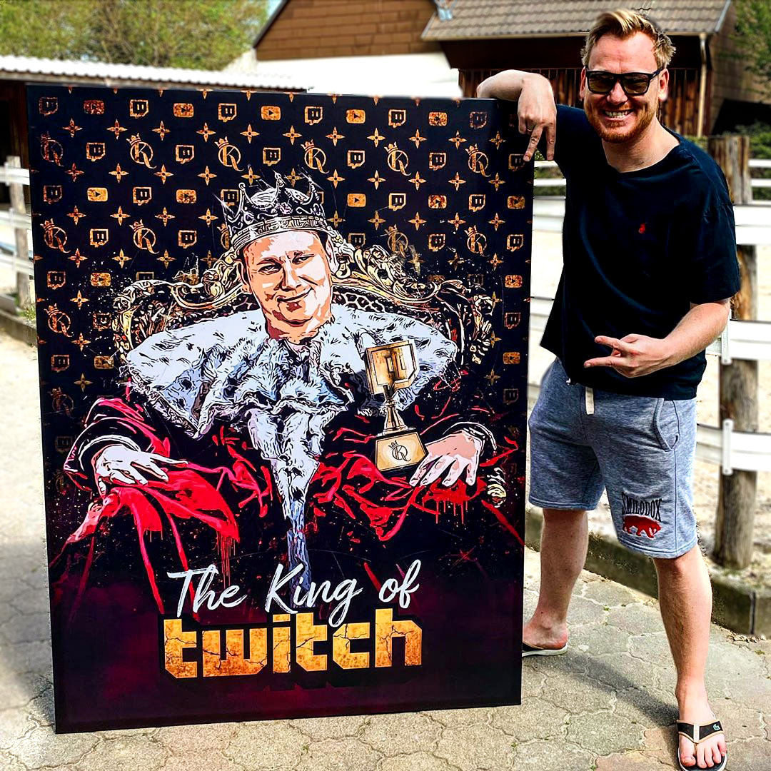 Order a commissioned piece - canvas print