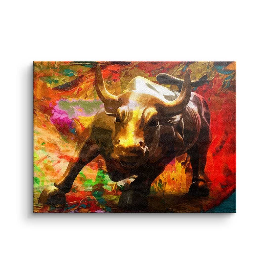 STOCK EXCHANGE AND TRADING Wall Art | Beautiful Canvas Art ready to hang | XXL stock exchange and trading