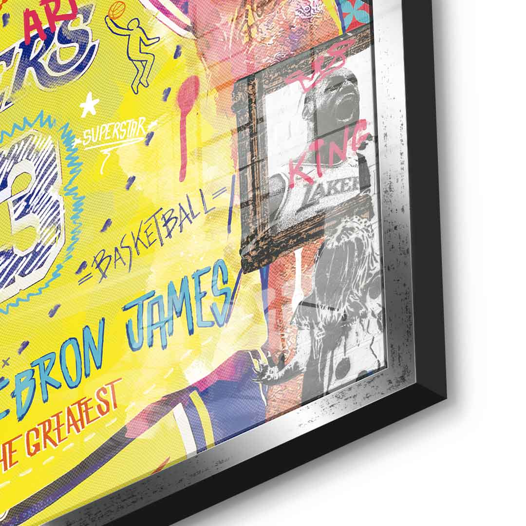 LeBron The King - Acrylic Glass