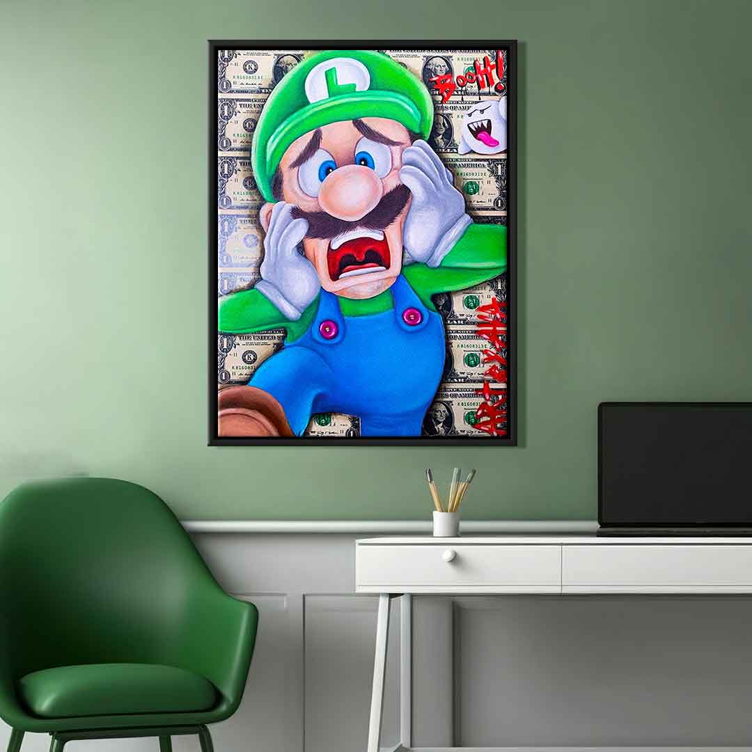 Scared Luigi