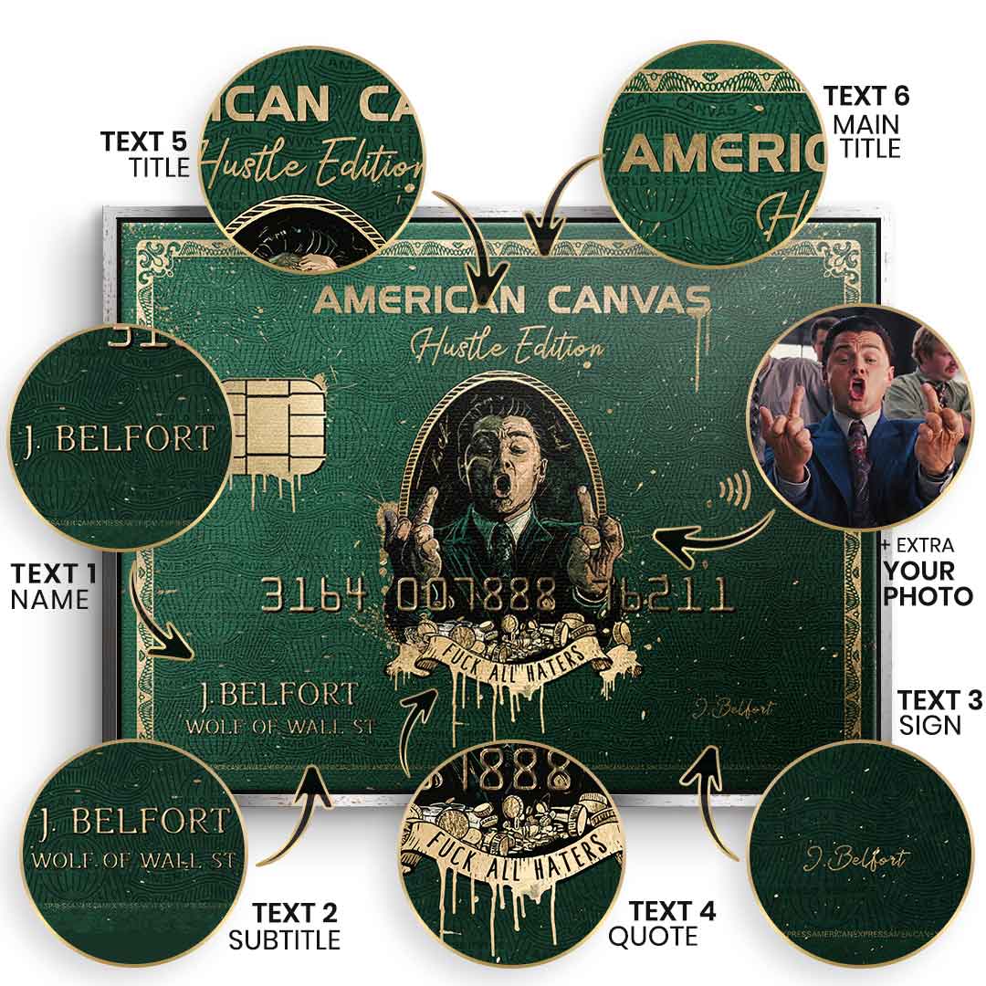 Royal American Canvas - Personalizable