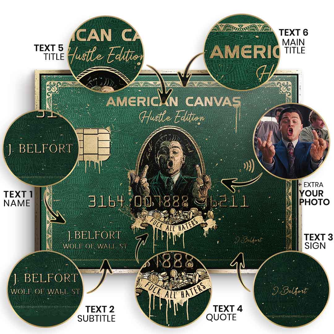 Royal American Canvas - Personalizable