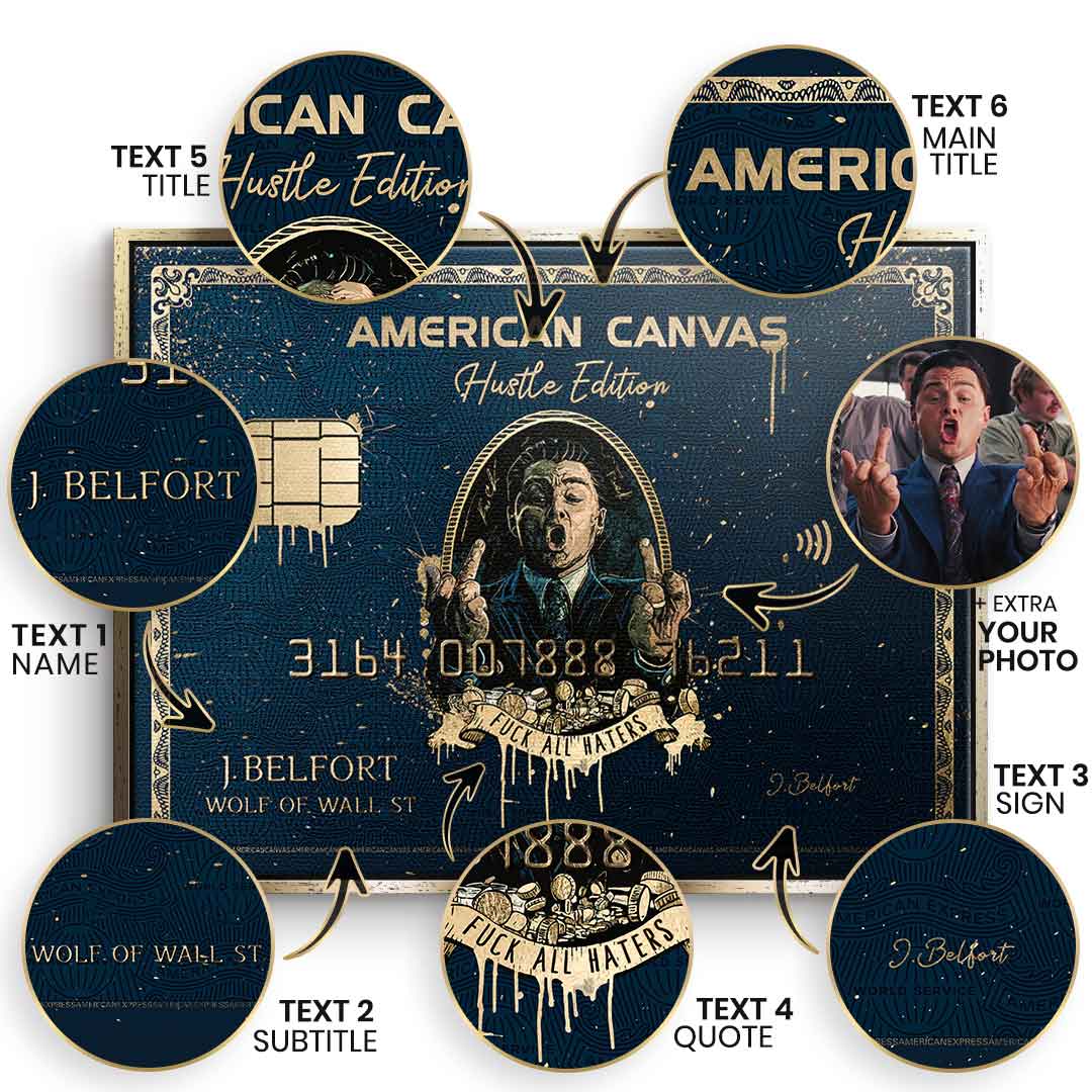 Royal American Canvas - Personalizable