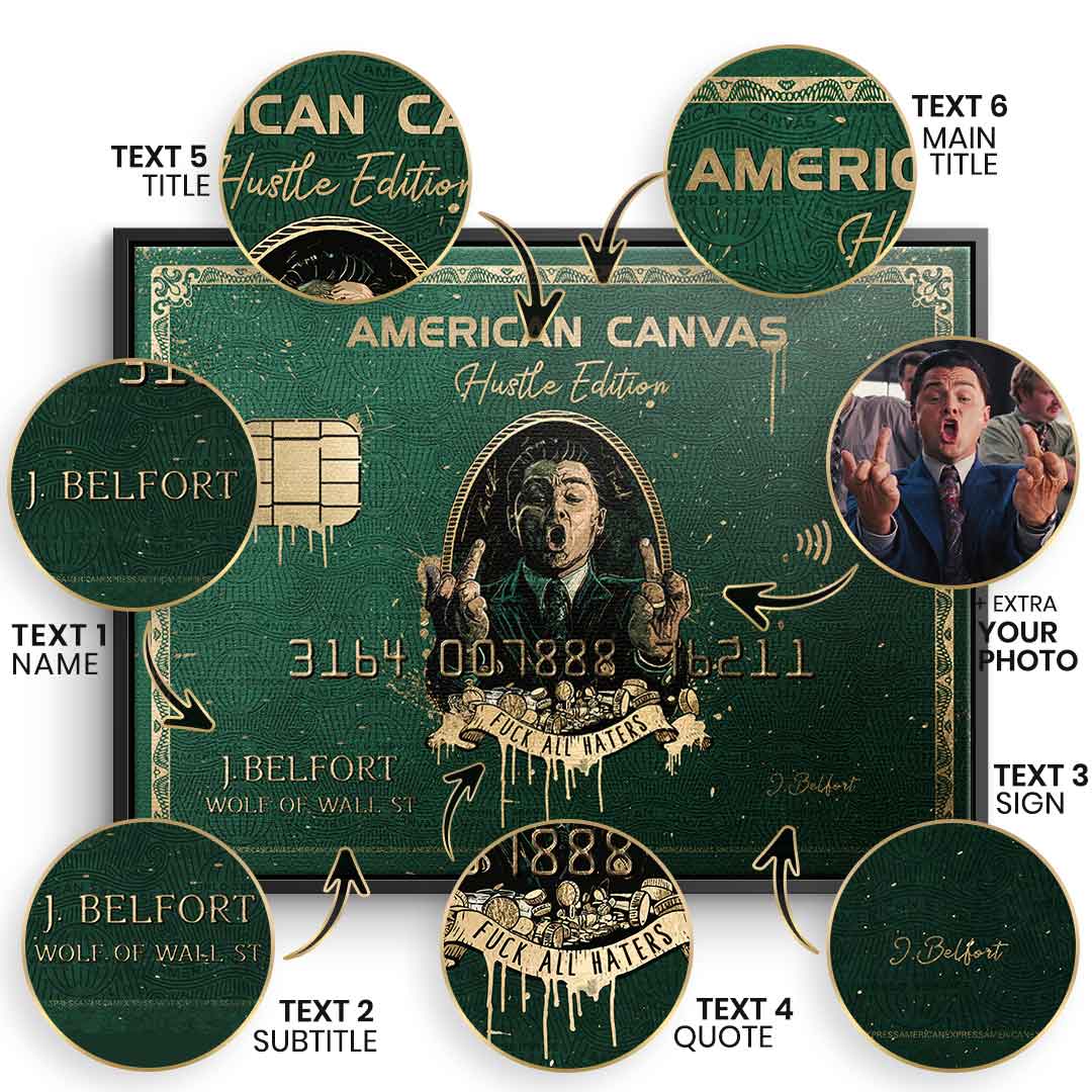 Royal American Canvas - Personalizable