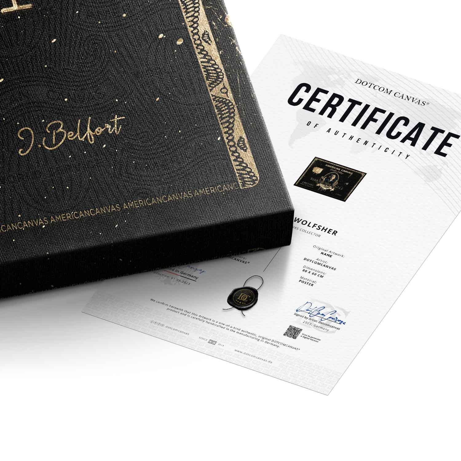 Royal American canvas