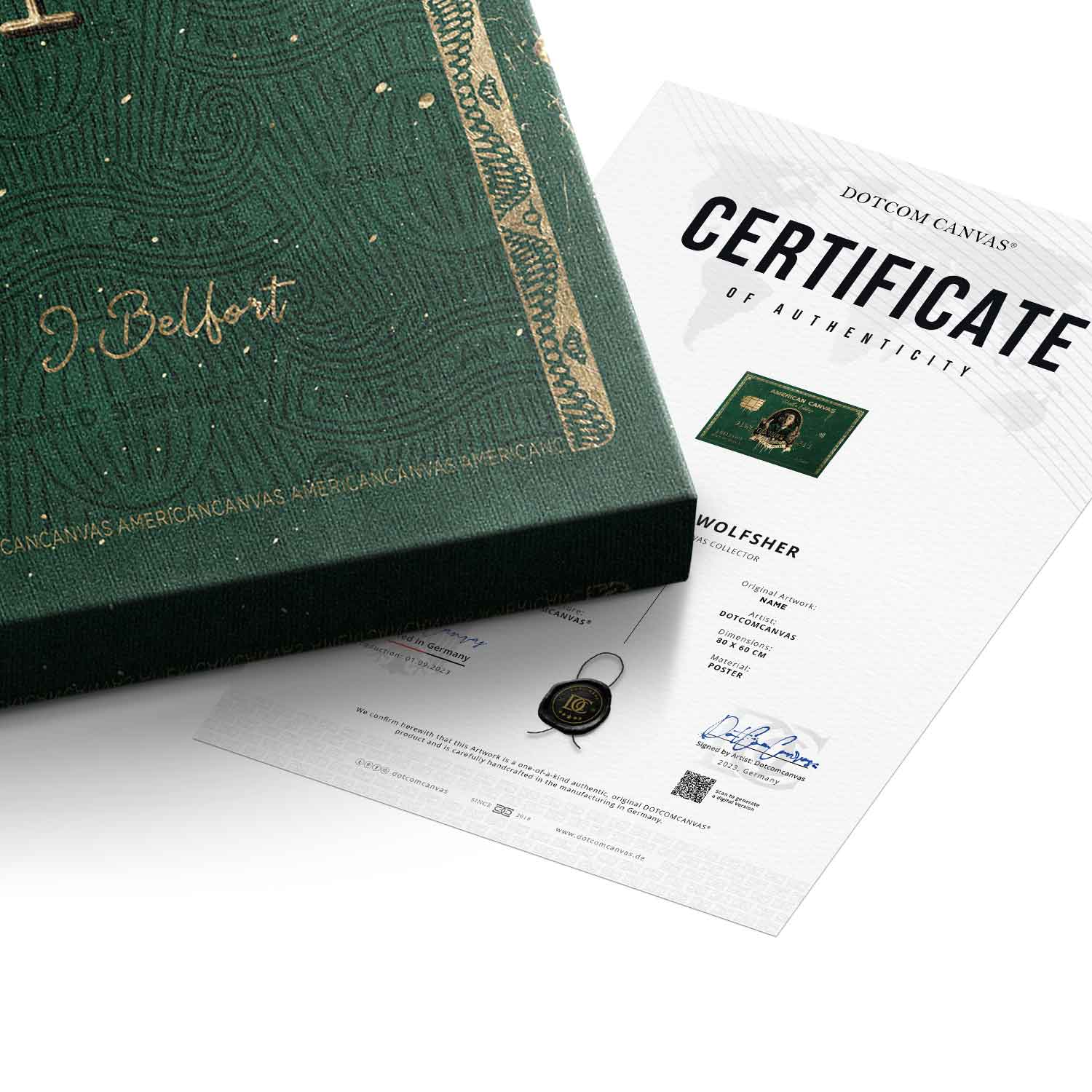 Royal American canvas