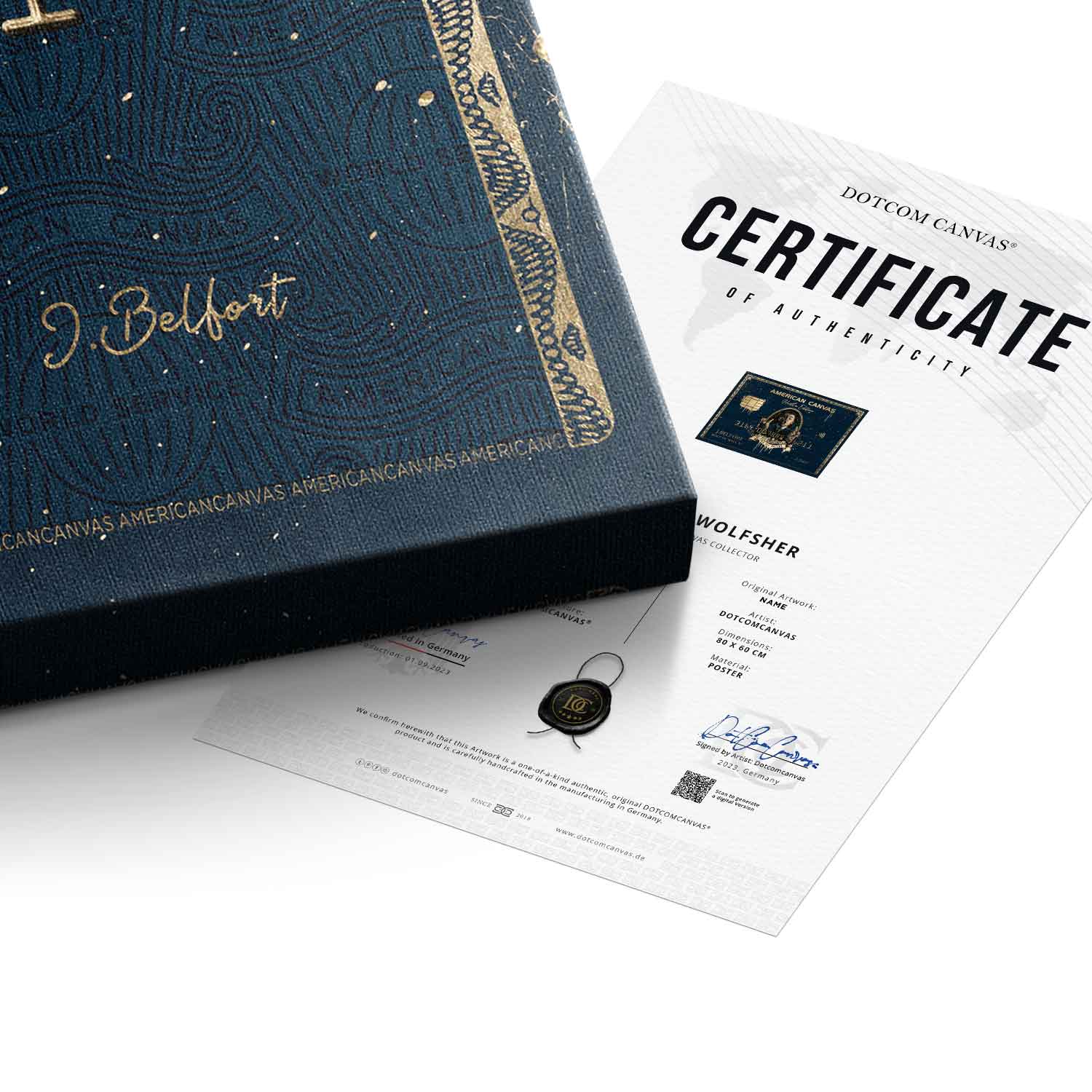 Royal American canvas