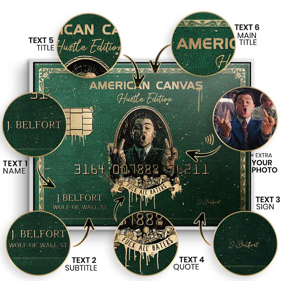 Royal American Canvas - Personalizable