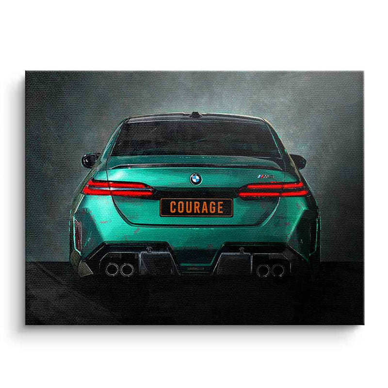 BMW M5 Backside