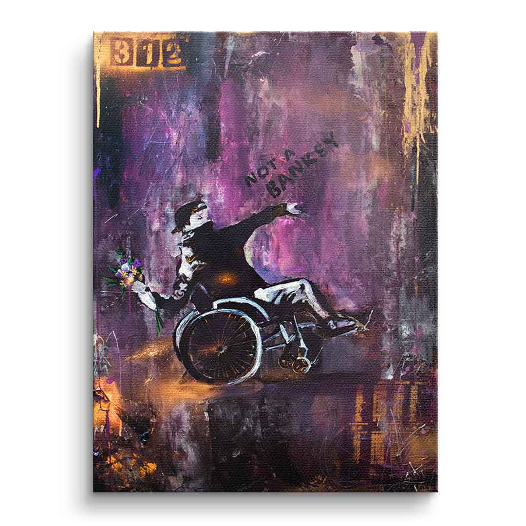 Banksy Wheelchair