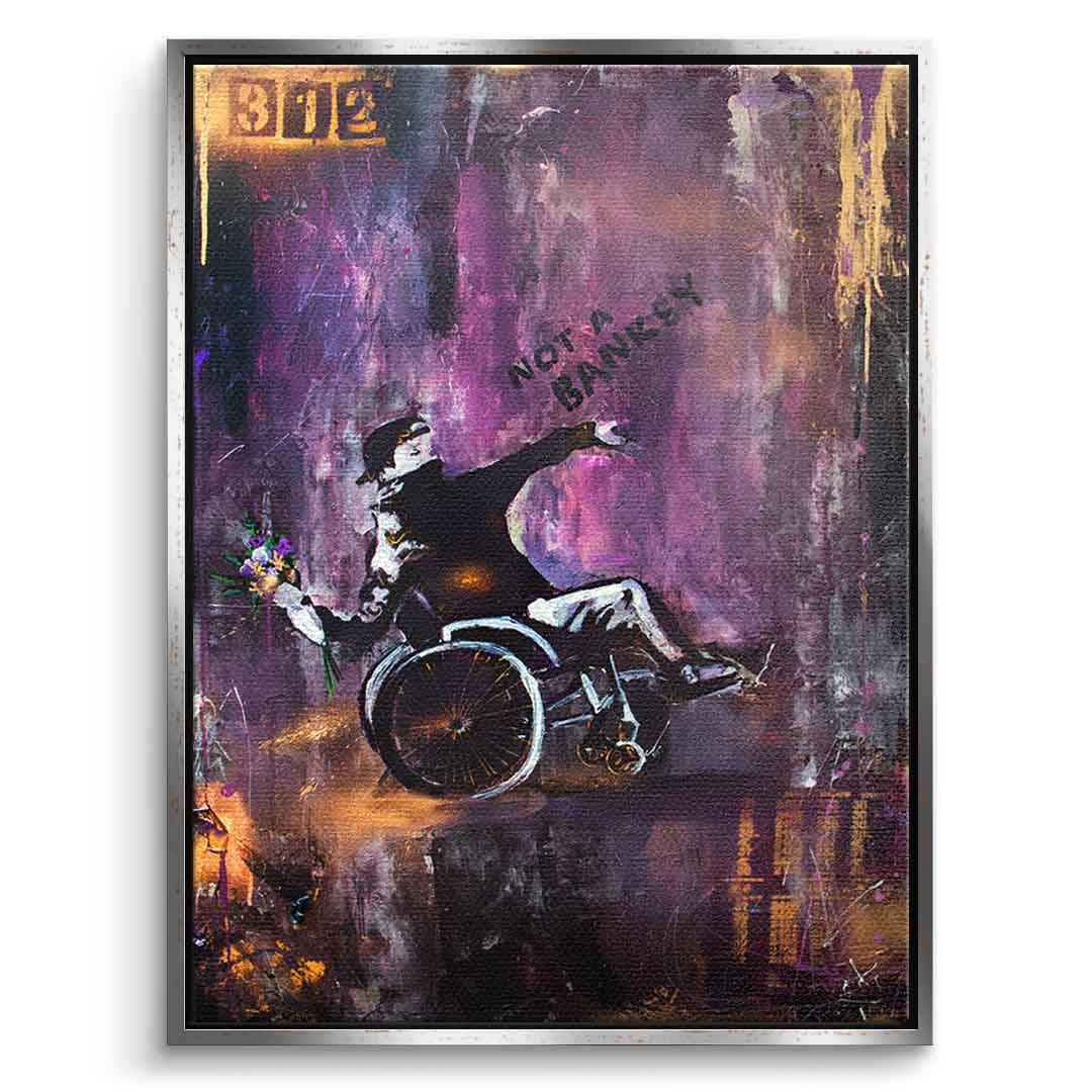 Banksy Wheelchair