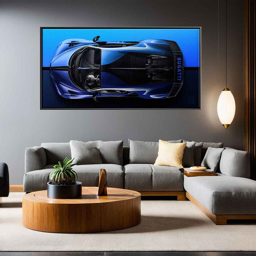 Bugatti Bolide Leinwandbild – Ansicht 2
