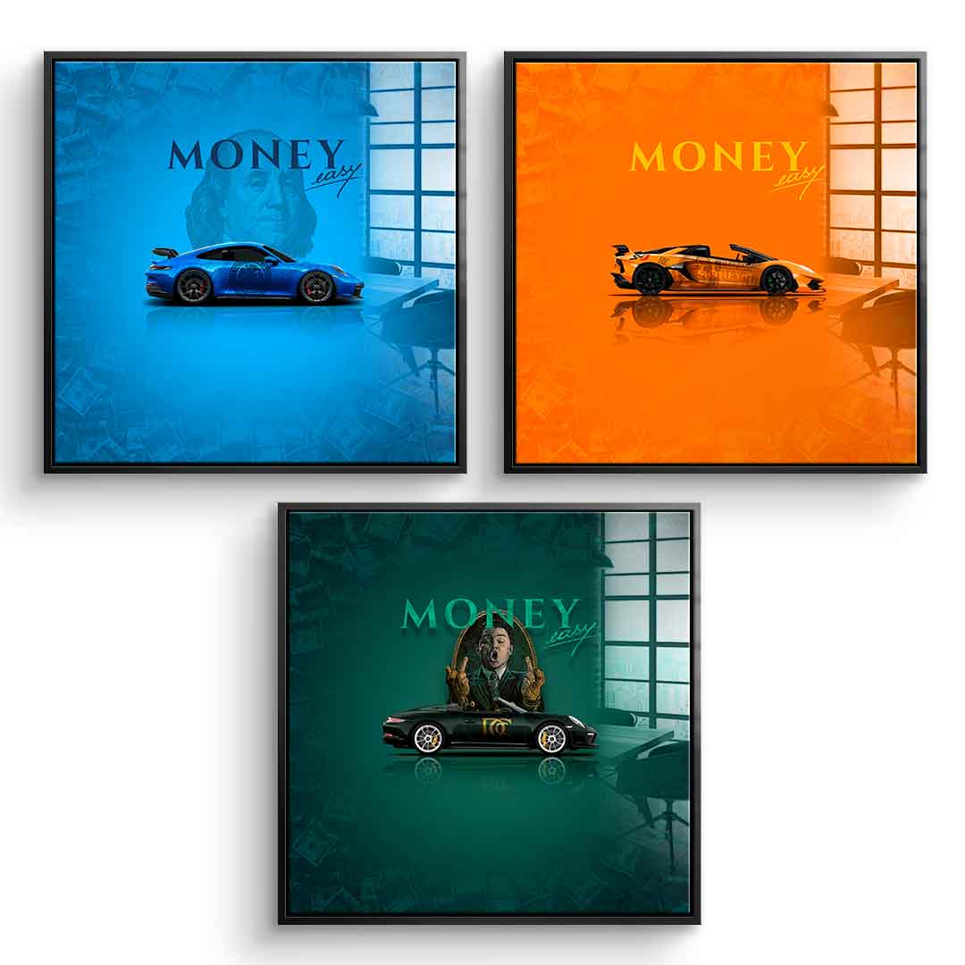 Money easy - Acrylic glass 3x