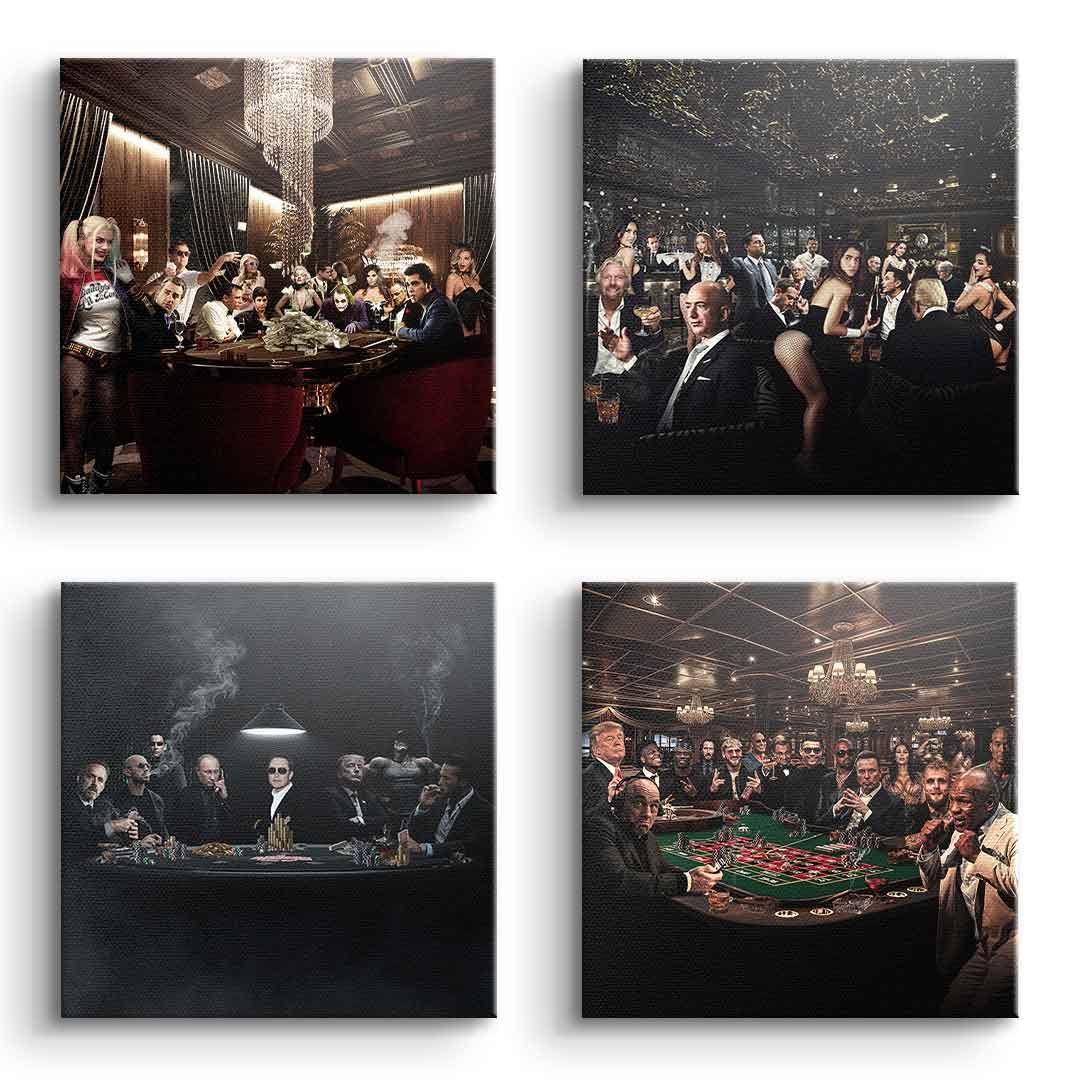 Crazy Meetup Bundle - Leinwand 4x