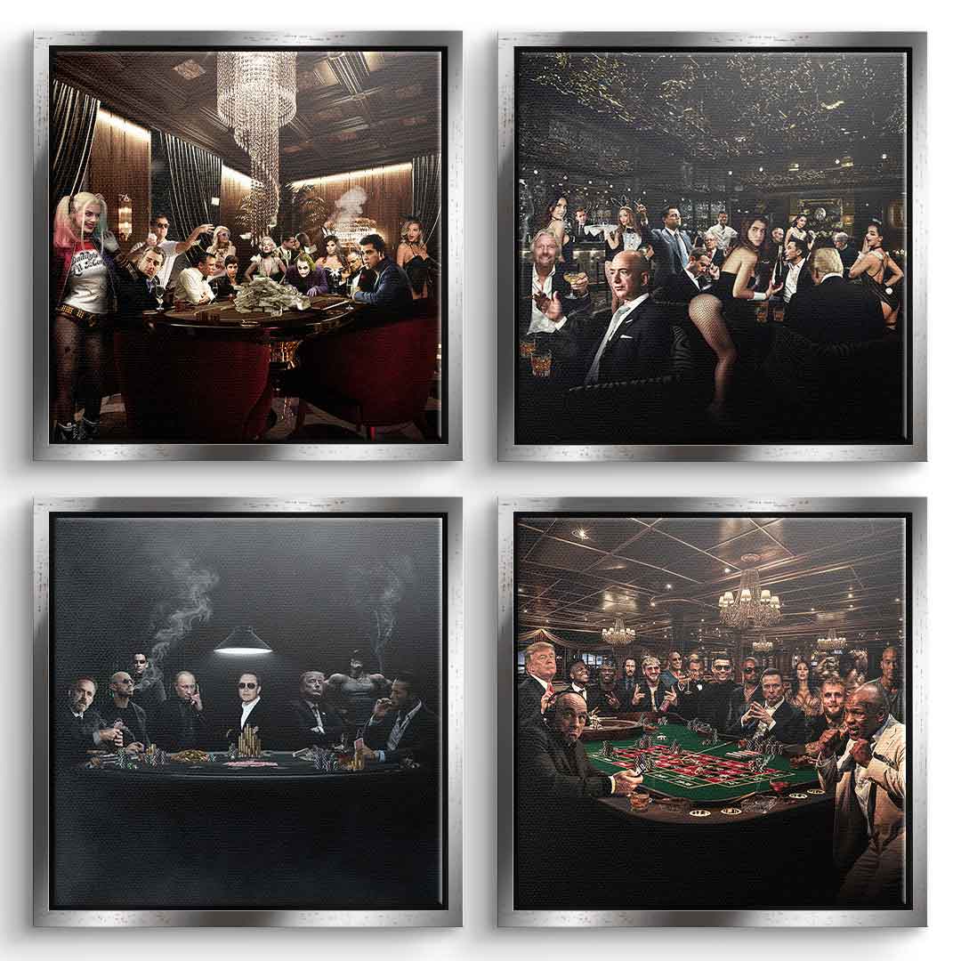 Crazy Meetup Bundle - Leinwand 4x