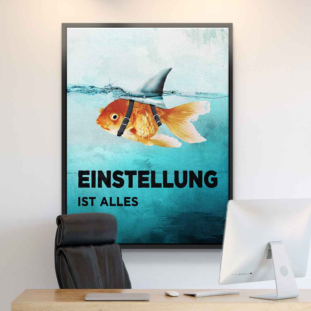 Mindset is everything #Goldfisch