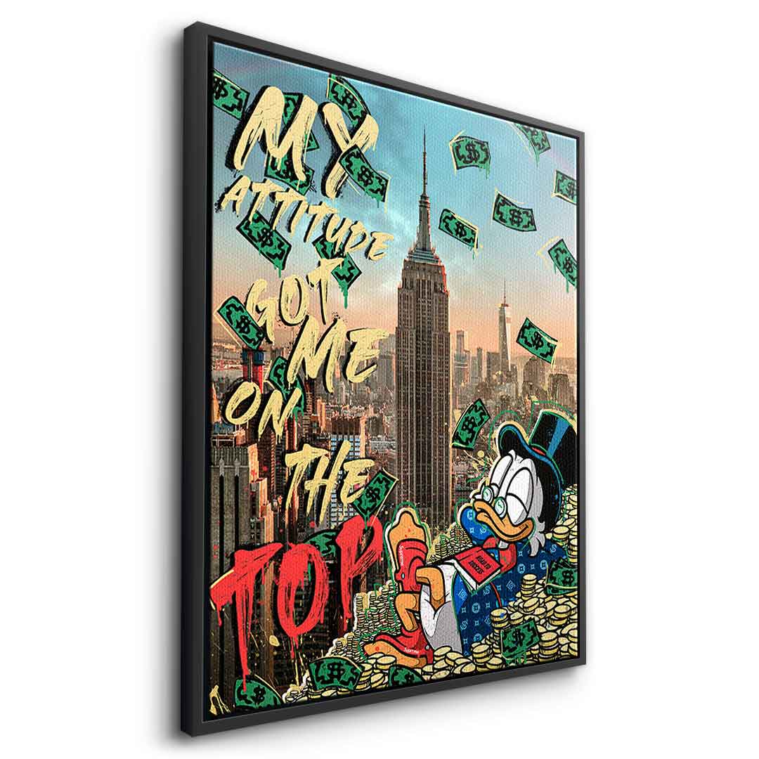 MY ATTITUDE GOT ME TO THE TOP | LIMITED 