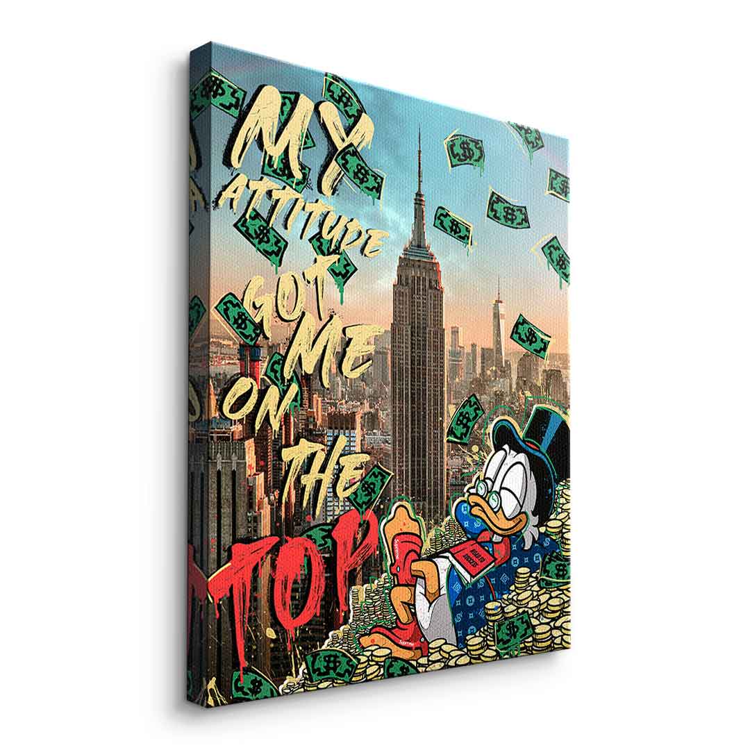 MY ATTITUDE GOT ME TO THE TOP | LIMITED 