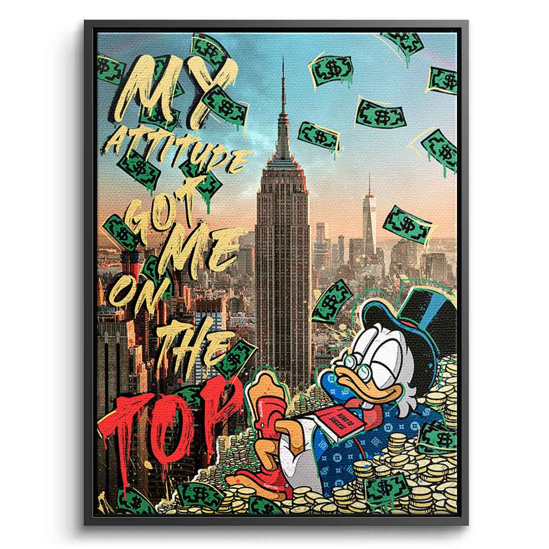 MY ATTITUDE GOT ME TO THE TOP | LIMITED 