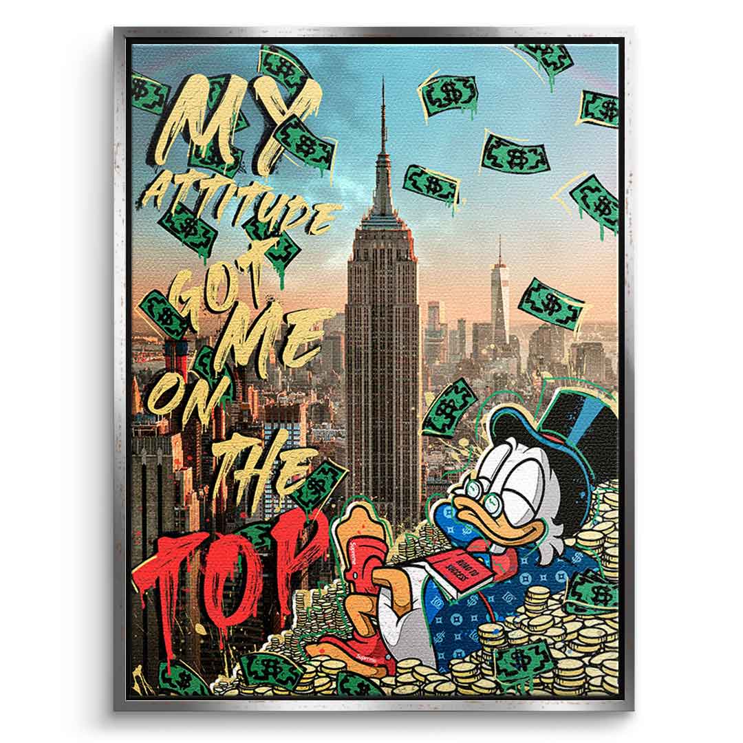 MY ATTITUDE GOT ME TO THE TOP | LIMITED 