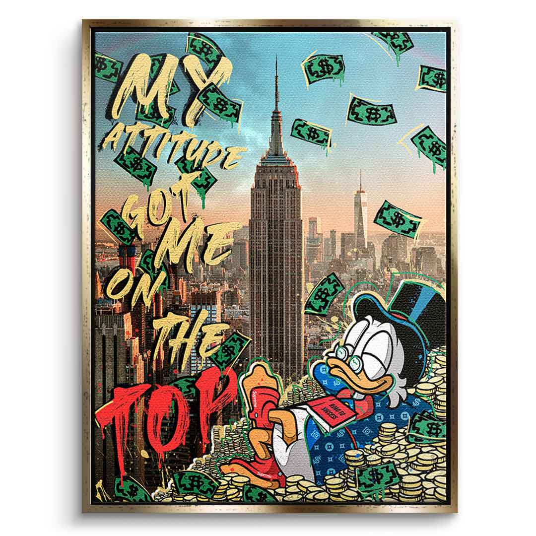 MY ATTITUDE GOT ME TO THE TOP | LIMITED 