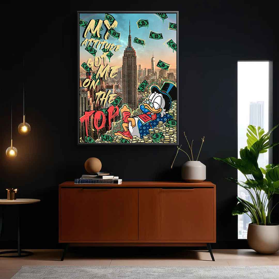 MY ATTITUDE GOT ME TO THE TOP | LIMITED 