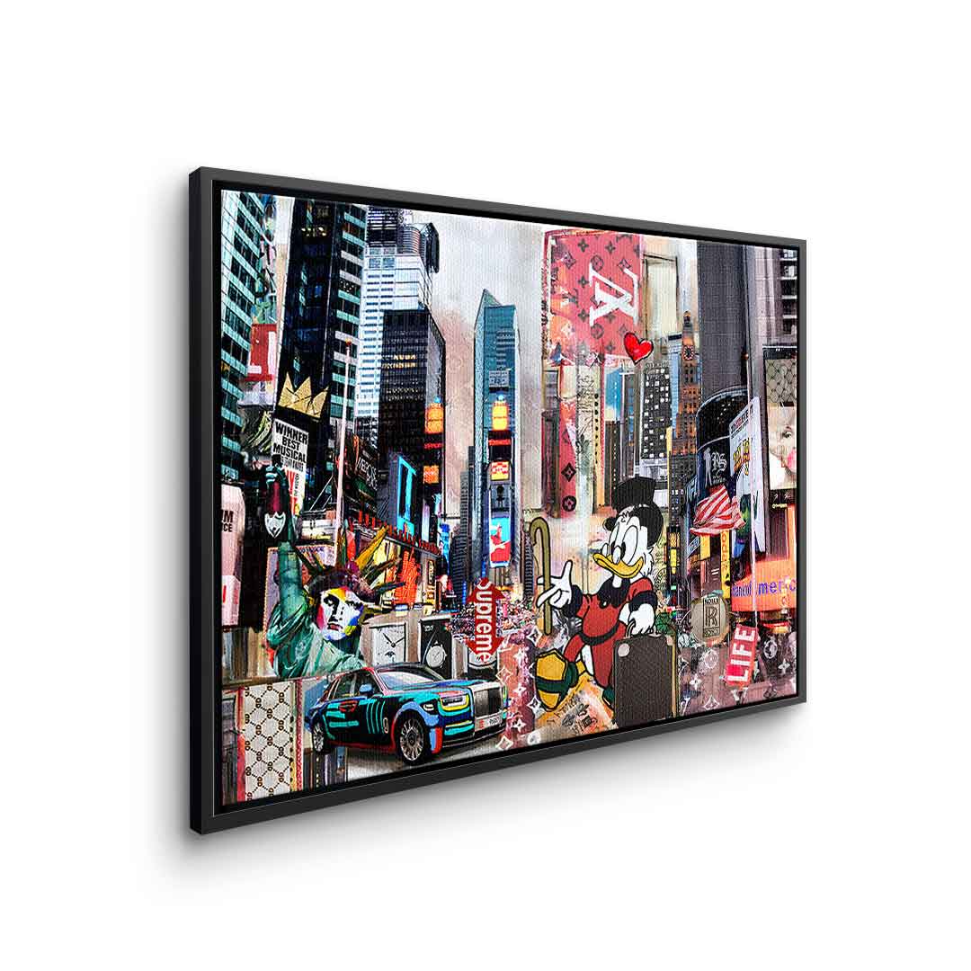 Scrooge McDuck in New York City