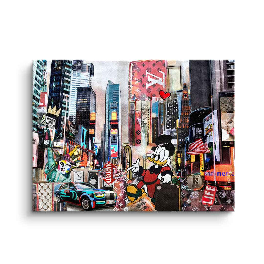 Dagobert in New York City – Vorderseite