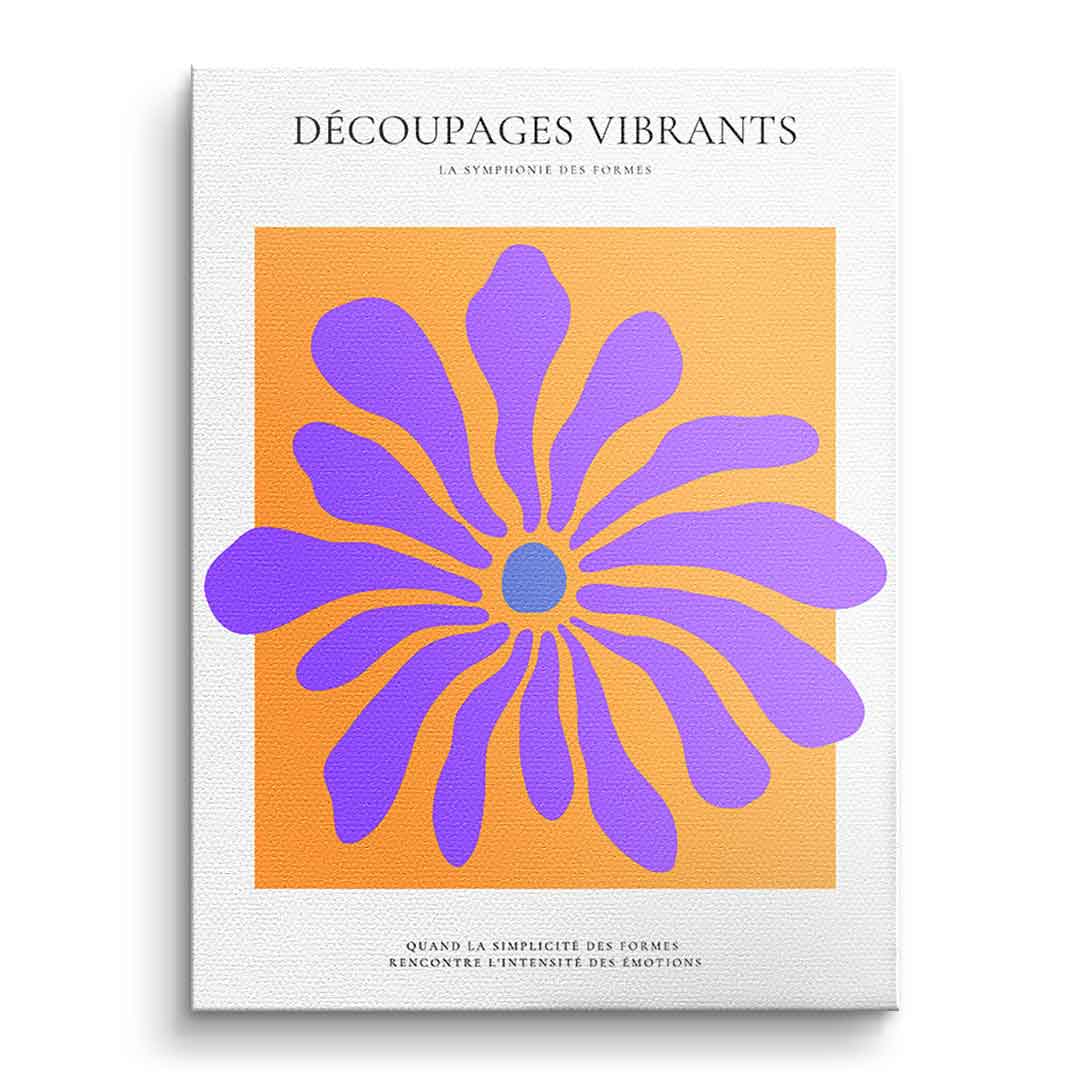 Vibrant decoupages