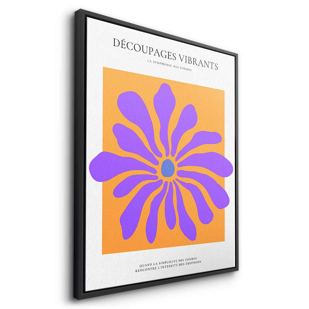 Vibrant decoupages