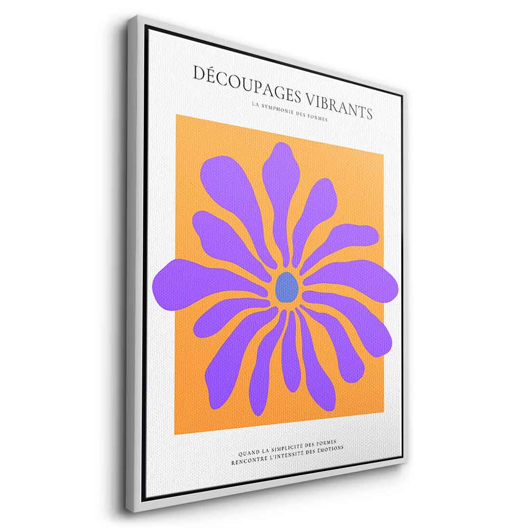 Vibrant decoupages