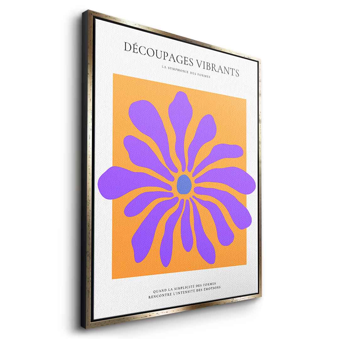 Vibrant decoupages